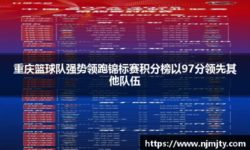 重庆篮球队强势领跑锦标赛积分榜以97分领先其他队伍